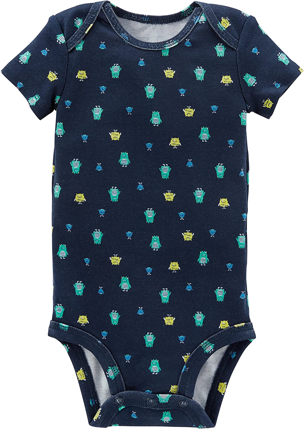 Simple Joys by Carter's Baby Boys' Short-Sleeve Bodysuit, Pack of 6 - Image 2